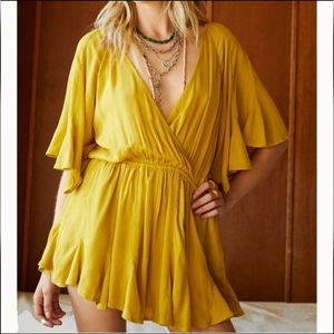 Free People Romantic Romper